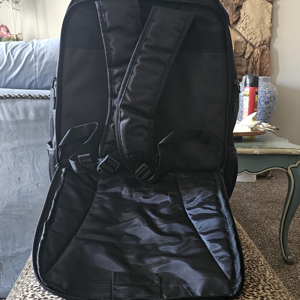 AMBOR Waterproof 17.3 Inch Wheeled Backpack - Picture 8 of 8